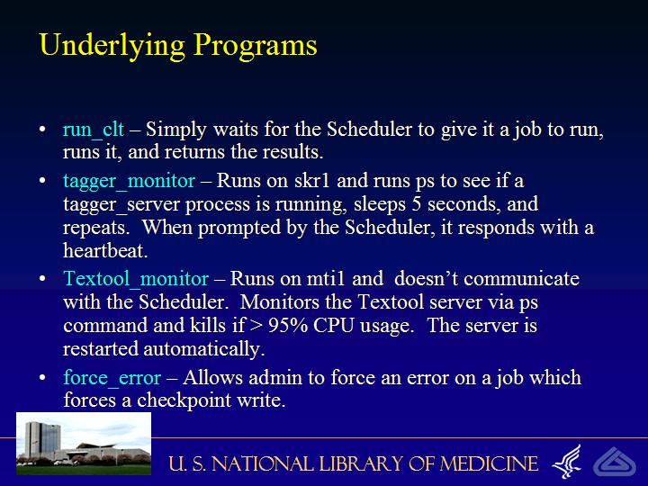 Slide 19: Underlying Programs