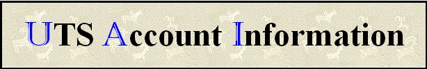 UTS Account Info Logo